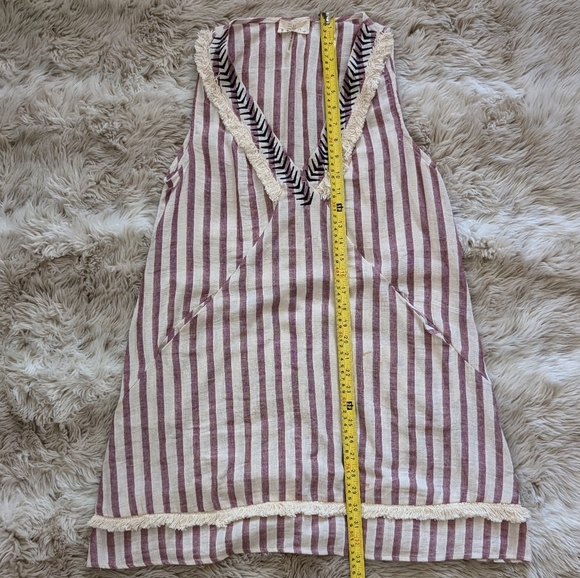 ETWO Striped fringe dress - Picture 7 of 9